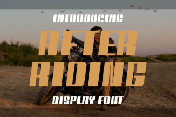 After Riding: A Strategic Guide to Bold Typography
