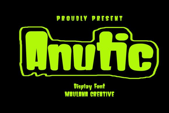 Anutic: A Playful Display Font That Brings Life to Your Designs