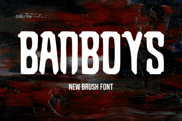 Banboys: The Bold Display Font Redefining Modern Visual Communication