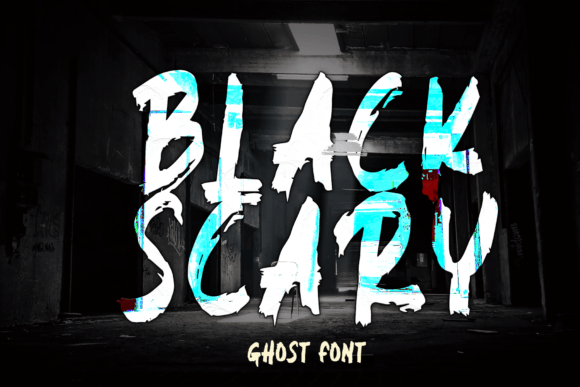 Black Scary: A Festive Typeface for Holiday Design