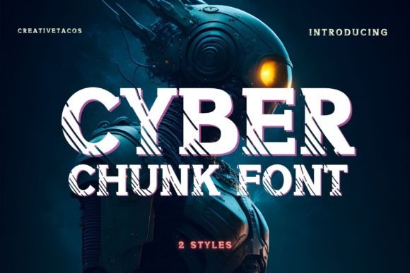 Cyber Chunk: Redefining Digital Typography for the Future