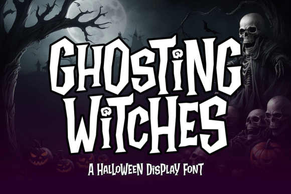 Elevating Halloween Branding with the Spectral Charm of Ghosting Witches