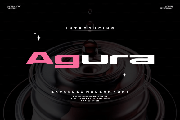 Elevating Visual Identity with Agura: The Modern Display Font for Bold Brands