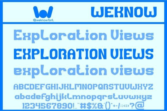 Exploration Views: A Typographic Journey Through Vintage and Modern