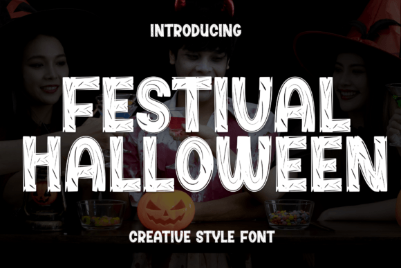 Festival Halloween: Spooky Typography for Design