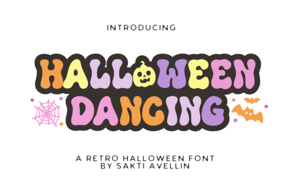 Halloween Dancing: The Retro Groovy Font That Brings Spooky Season to Life