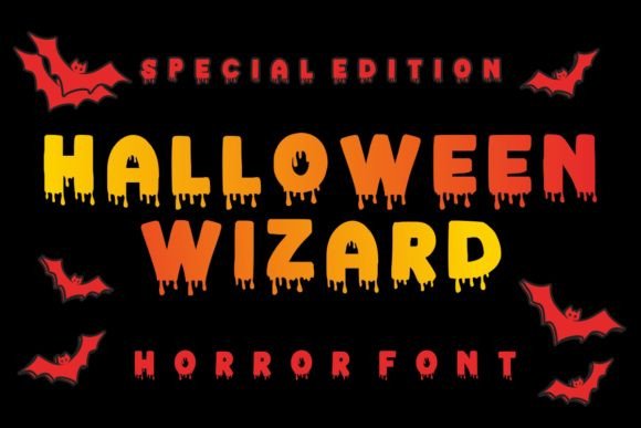 Halloween Wizard: The Ultimate Spooky Display Font