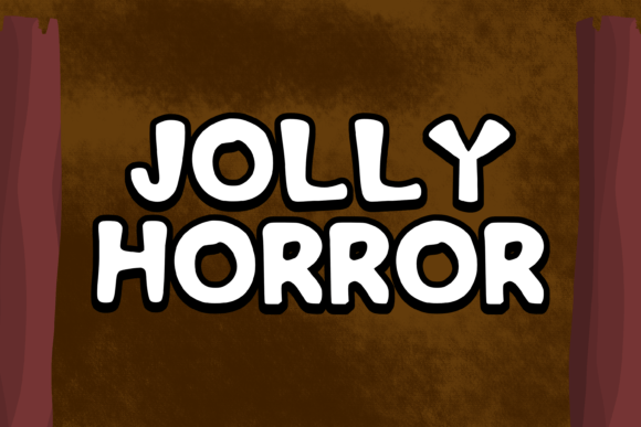 Jolly Horror: A Playful Spooky Font