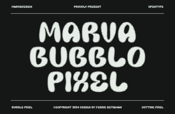 Marva Bubblo Pixel: Merging Retro Charm with Modern Clarity