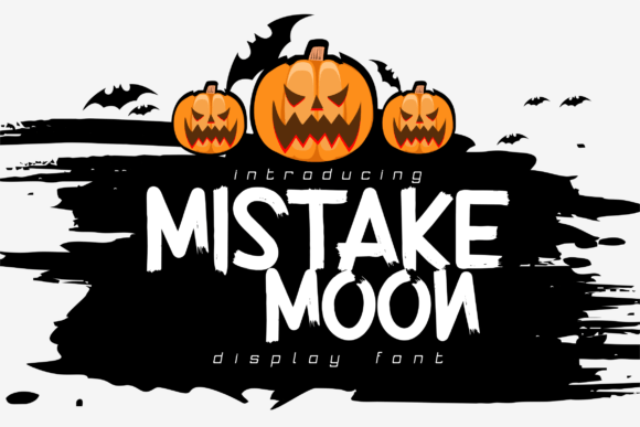 Mistake Moon: A Spooky Elegant Font for Halloween