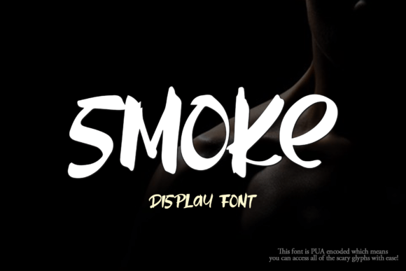 Smoke: An Elegant Display Typeface for Modern Design