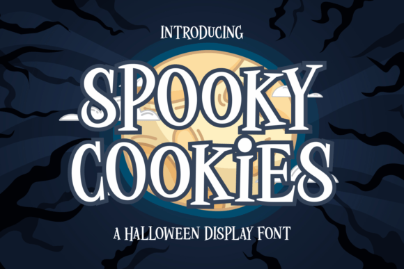 Spooky Cookies: A Playful Serif for Halloween Design