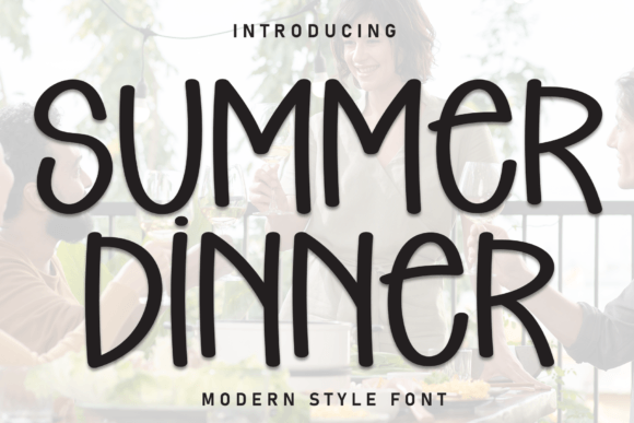 Summer Dinner: The Handwritten Display Font Redefining Digital Warmth