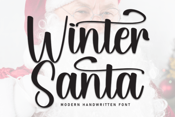 Winter Santa: A Bold Handwritten Holiday Font